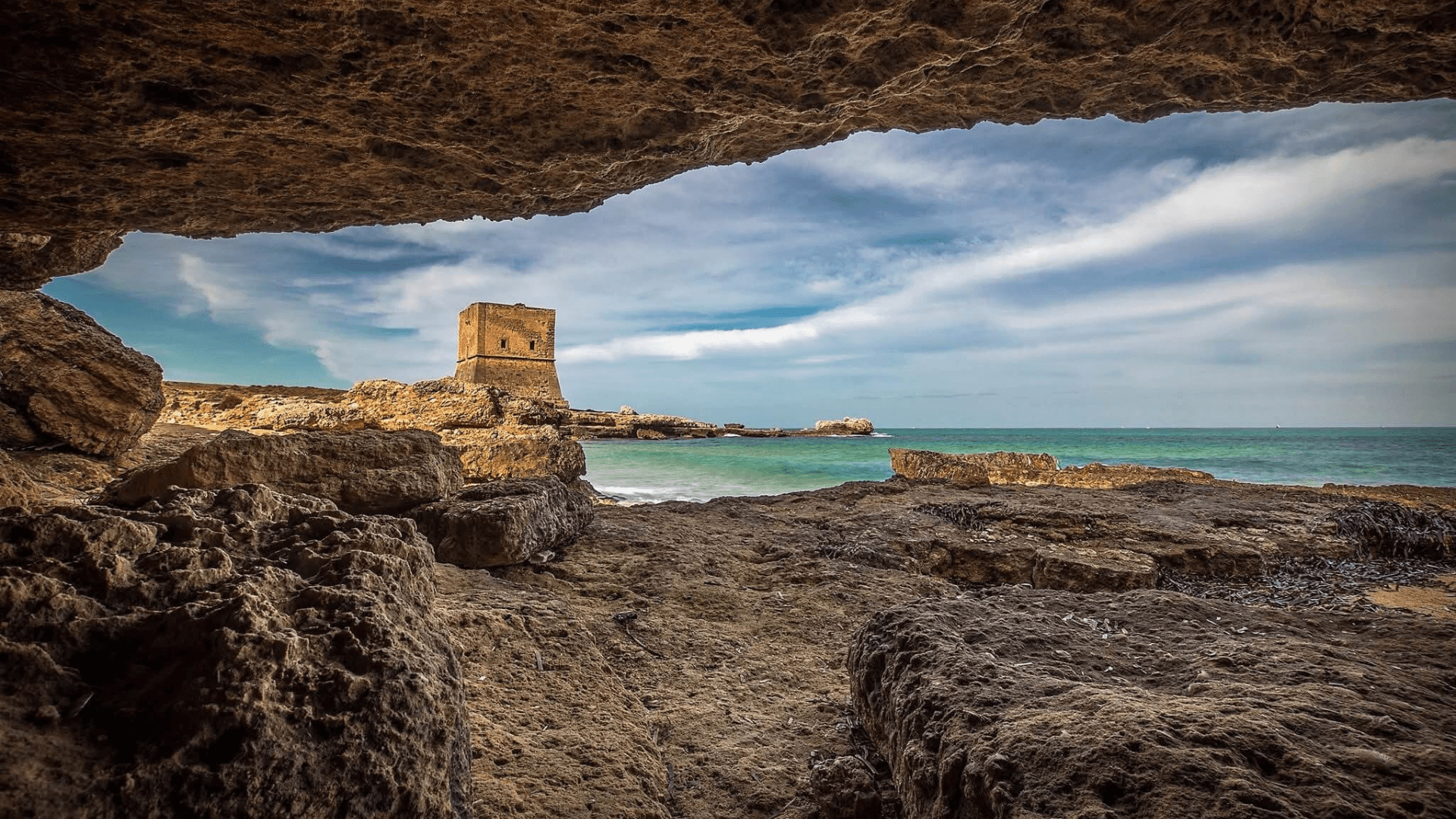 Torre Mulinazzo dalla grotta